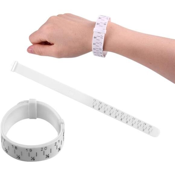 KUUQA Ring Sizer Measuring Tool Set Includes Ring Sizer Gauge, Ring Mandrel, - Picture 6 of 8